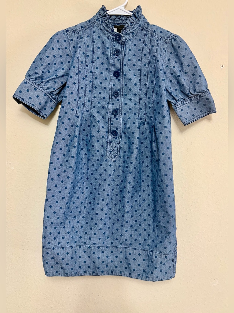Marc Jacobs Blue and White Patterned Dress